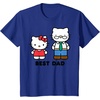 image:imageHello Kitty Best Dad Fathers Day TShirt SmallRoyal Blue