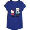 image:imageHello Kitty Best Dad Fathers Day TShirt SmallRoyal Blue