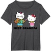 image:imageHello Kitty Best Grandpa TShirtDark Heather Grey