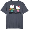 image:imageHello Kitty Best Grandpa TShirtHeather Blue