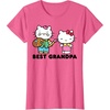 image:imageHello Kitty Best Grandpa TShirtPink Heather