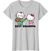image:imageHello Kitty Best Grandpa TShirtSilver Grey