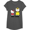 image:imageHello Kitty Best Mom Mothers Day TShirtAsphalt Grey