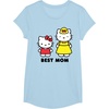 image:imageHello Kitty Best Mom Mothers Day TShirtBaby Blue