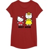 image:imageHello Kitty Best Mom Mothers Day TShirtCranberry Red