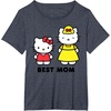 image:imageHello Kitty Best Mom Mothers Day TShirtHeather Blue