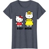 image:imageHello Kitty Best Mom Mothers Day TShirtHeather Blue