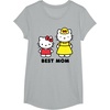 image:imageHello Kitty Best Mom Mothers Day TShirtHeather Grey