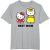 image:imageHello Kitty Best Mom Mothers Day TShirtHeather Grey