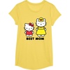 image:imageHello Kitty Best Mom Mothers Day TShirtLemon Yellow