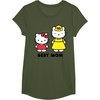 image:imageHello Kitty Best Mom Mothers Day TShirtOlive Green