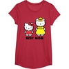 image:imageHello Kitty Best Mom Mothers Day TShirtRed Heather