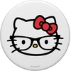 image:imageHello Kitty Big Face Nerd Glasses PopSockets Adhesive PopGripAdhesive PopGrip