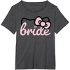 image:imageHello Kitty Bride Bridal Wedding TShirtDark Heather Grey