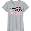 image:imageHello Kitty Bride Bridal Wedding TShirtHeather Grey
