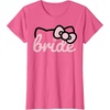 image:imageHello Kitty Bride Bridal Wedding TShirtPink Heather