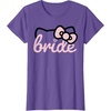 image:imageHello Kitty Bride Bridal Wedding TShirtPurple Heather