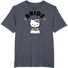 image:imageHello Kitty Bride in Wedding Dress Bridal Wedding TShirtHeather Blue