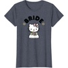 image:imageHello Kitty Bride in Wedding Dress Bridal Wedding TShirtHeather Blue