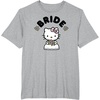 image:imageHello Kitty Bride in Wedding Dress Bridal Wedding TShirtHeather Grey