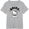 image:imageHello Kitty Bride in Wedding Dress Bridal Wedding TShirtHeather Grey