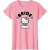 image:imageHello Kitty Bride in Wedding Dress Bridal Wedding TShirtPink