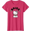 image:imageHello Kitty Bride in Wedding Dress Bridal Wedding TShirtRed Heather