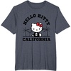 image:imageHello Kitty California Palm Tree Tee Shirt TShirtHeather Blue