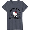 image:imageHello Kitty California Palm Tree Tee Shirt TShirtHeather Blue