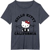 image:imageHello Kitty California Palm Tree Tee Shirt TShirtHeather Blue