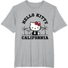 image:imageHello Kitty California Palm Tree Tee Shirt TShirtHeather Grey