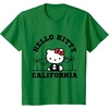 image:imageHello Kitty California Palm Tree Tee Shirt TShirtKelly Green
