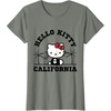 image:imageHello Kitty California Palm Tree Tee Shirt TShirtOlive Heather