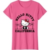 image:imageHello Kitty California Palm Tree Tee Shirt TShirtPink Heather