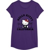 image:imageHello Kitty California Palm Tree Tee Shirt TShirtPurple
