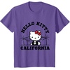 image:imageHello Kitty California Palm Tree Tee Shirt TShirtPurple Heather