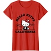 image:imageHello Kitty California Palm Tree Tee Shirt TShirtRed