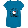 image:imageHello Kitty California Palm Tree Tee Shirt TShirtSapphire Blue