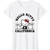 image:imageHello Kitty California Palm Tree Tee Shirt TShirtWhite