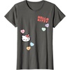 image:imageHello Kitty Candy Hearts Valentine Tee Shirt TShirtAsphalt Grey