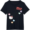 image:imageHello Kitty Candy Hearts Valentine Tee Shirt TShirtBlack