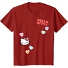 image:imageHello Kitty Candy Hearts Valentine Tee Shirt TShirtCranberry Red