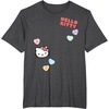 image:imageHello Kitty Candy Hearts Valentine Tee Shirt TShirtDark Heather Grey