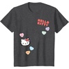 image:imageHello Kitty Candy Hearts Valentine Tee Shirt TShirtDark Heather Grey