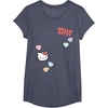 image:imageHello Kitty Candy Hearts Valentine Tee Shirt TShirtHeather Blue