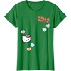 image:imageHello Kitty Candy Hearts Valentine Tee Shirt TShirtKelly Green