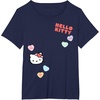 image:imageHello Kitty Candy Hearts Valentine Tee Shirt TShirtNavy Blue