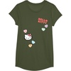 image:imageHello Kitty Candy Hearts Valentine Tee Shirt TShirtOlive Green