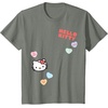 image:imageHello Kitty Candy Hearts Valentine Tee Shirt TShirtOlive Heather