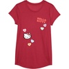 image:imageHello Kitty Candy Hearts Valentine Tee Shirt TShirtRed Heather